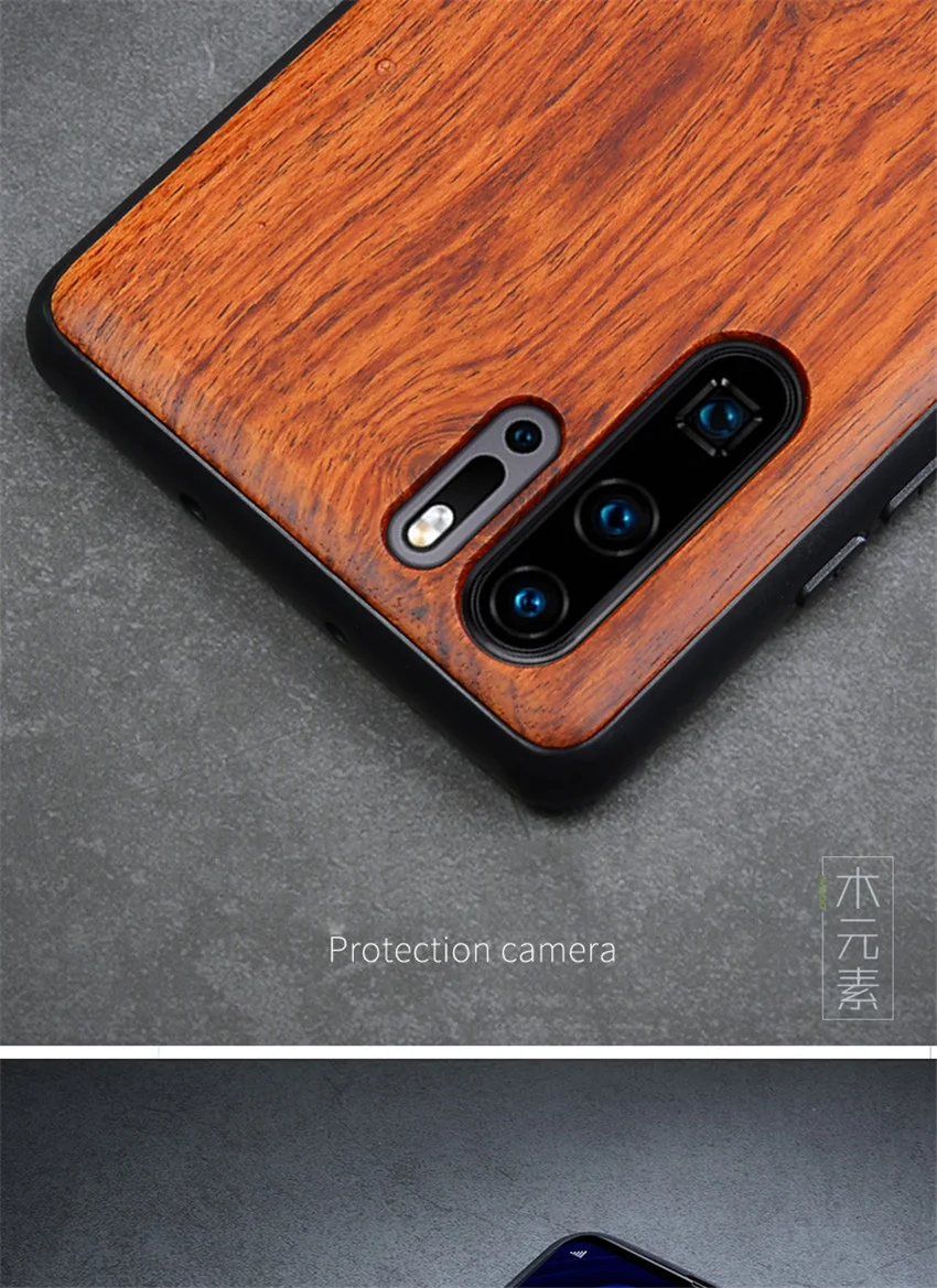 Русский популярный натуральный деревянный ящик для huawei P30 P20 Pro Lite, заказной деревянный huawei mate 20 pro Honor 8x Honor10, чехол
