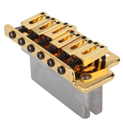 

New Design Gold Tremolo Bridge Set for Strat Electric Guitar SET Replacement