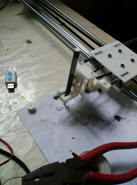 DIY не asembled волочильный полный набор 4 xidraw corexy drawbot Tool Kit записи Быстрая доставка|kit