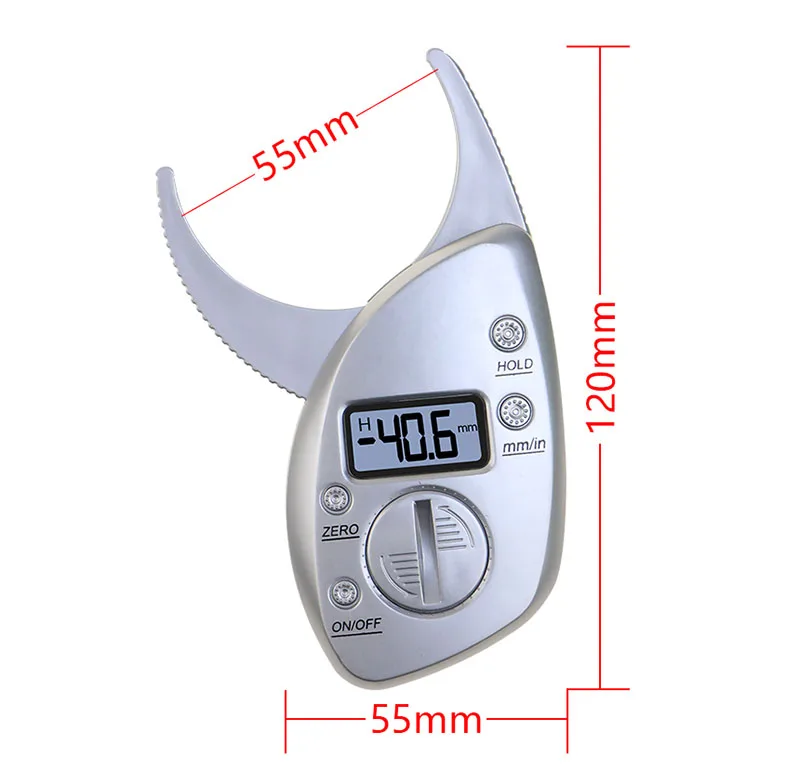 Тела штангенциркуль для замера жировых отложений тестер весы Фитнес монитор
