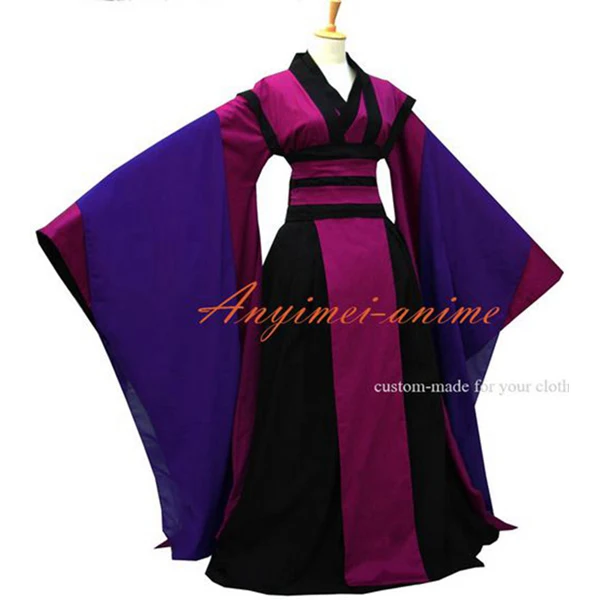 Японское кимоно Hanfu красивое готическое платье лолиты косплей костюм на заказ