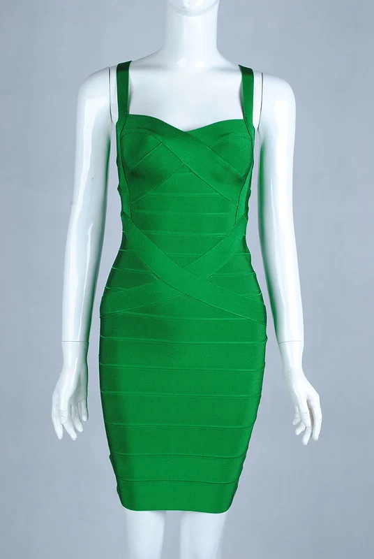 Must Have! Пикантные милые мини Спагетти ремень Bodycon клуб партия Лето бинты знаменитости Для женщин Платья для женщин Femme Vestidos