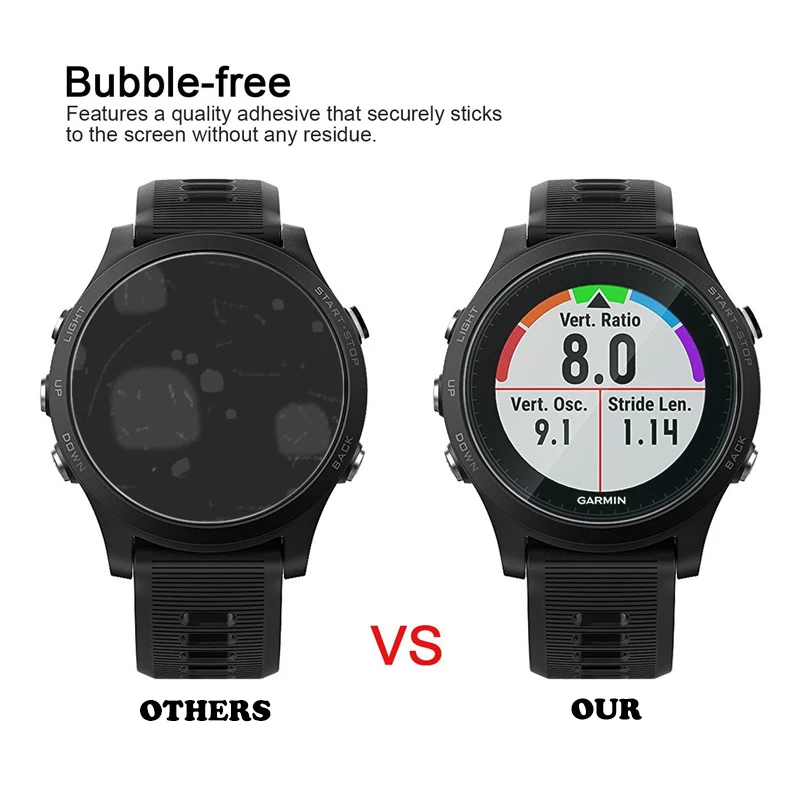 Для Garmin Forerunner 935 закаленная стеклянная пленка ультратонкая 0 3 мм 2.5D 9H прозрачная