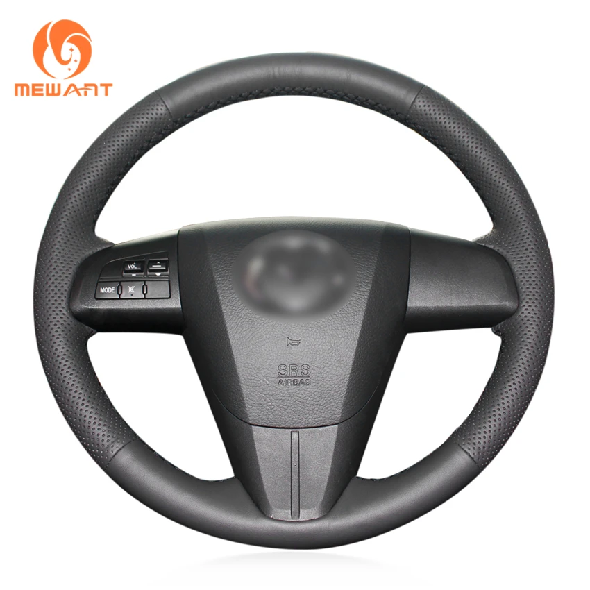 MEWANT черная искусственная кожа фотосессия для Mazda 3 Axela 2010-2013 5 6 задняя крышка (США) |