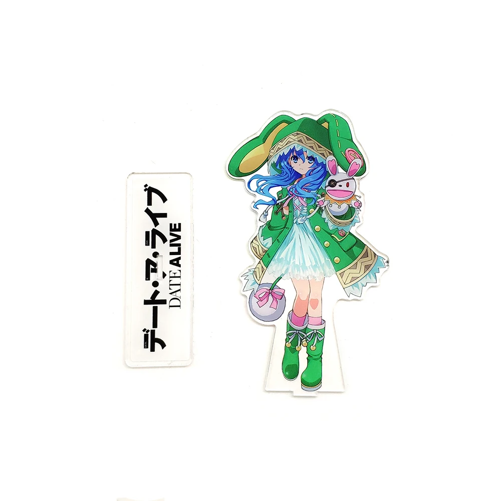 Love Thank You Date A Live Yatogami Tohka Hermit Yoshino фигурка на акриловой подставке модель двухсторонняя пластина Держатель торт Топпер аниме