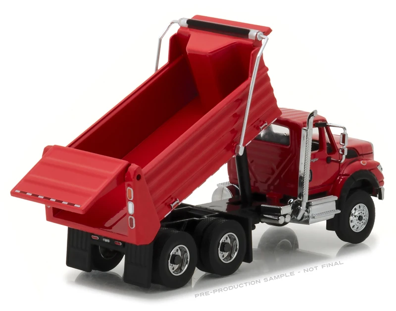 Строительный самосвал GreenLight 1:64 2017 WorkStar бутиковый автомобиль из сплава игрушки