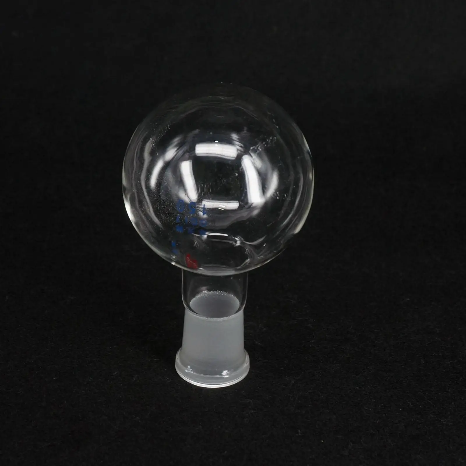 Лабораторная стеклянная колба Quickfit 150 мл с круглым дном и одной короткой шеей |