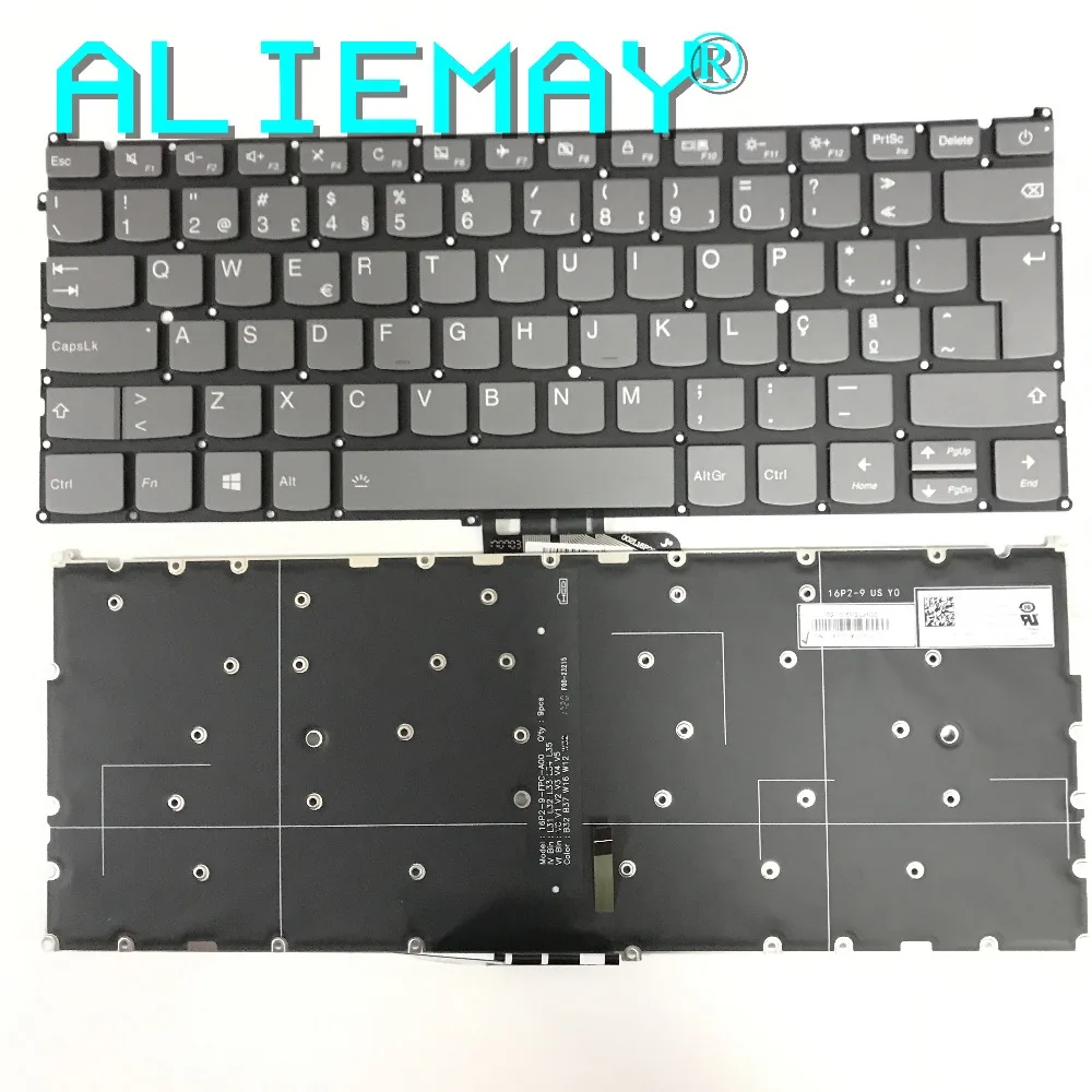 Абсолютно новая Оригинальная клавиатура PO/BR с подсветкой для Lenovo IDEAPAD 720S 13 13IBR 13AST
