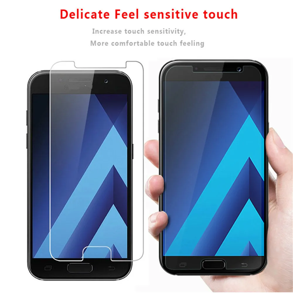2.5D Защита экрана для Samsung Galaxy A3 A5 A7 2016 2017 J1 3 5 7 Prime закаленное стекло пленка