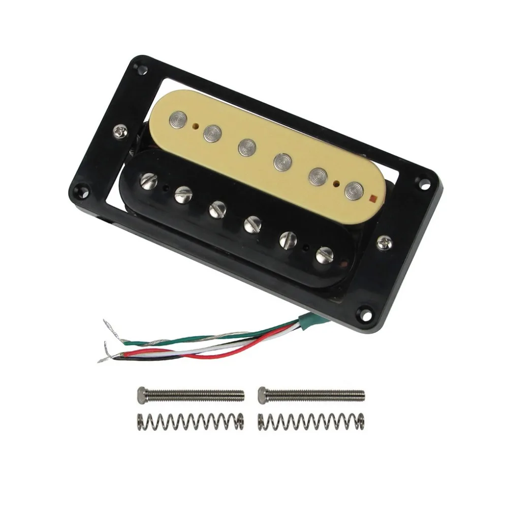 FLEOR электрогитара с двойной катушкой Humbucker звукосниматель мостовой Alnico 5