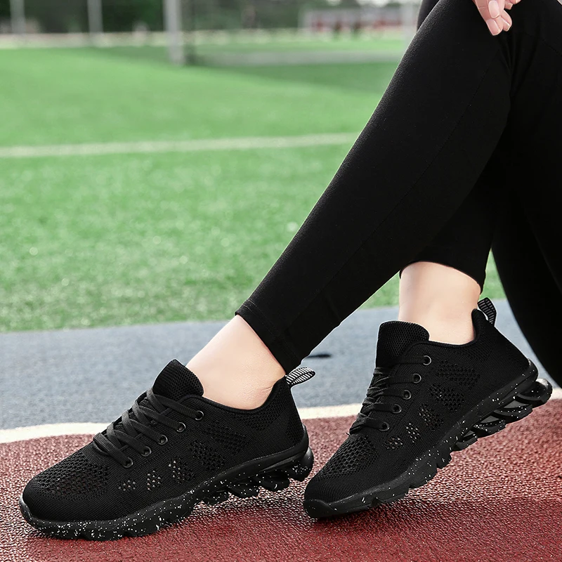 WWKK/2019 г. осенние брендовые кроссовки Женская дышащая сетчатая обувь на шнуровке