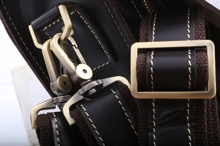 JMD Hot Sale High Quality Vintage Genuine Cowhide Leather Man Briefcases Laptop Bag Men Portfolio Handbag Free Shipping 7105A | Багаж и