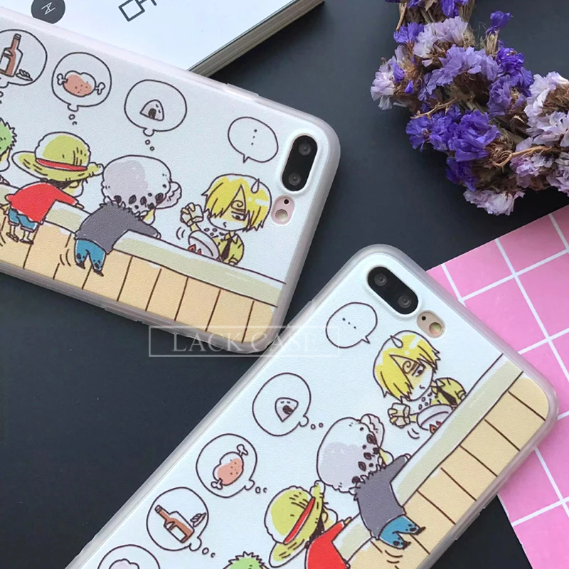 LACK Fashion Cartoon Foodie People Hard Plastic Case Cover For Apple iPhone 7 iphone 6S 6 Plus 5 5S Phone Cases Coque |