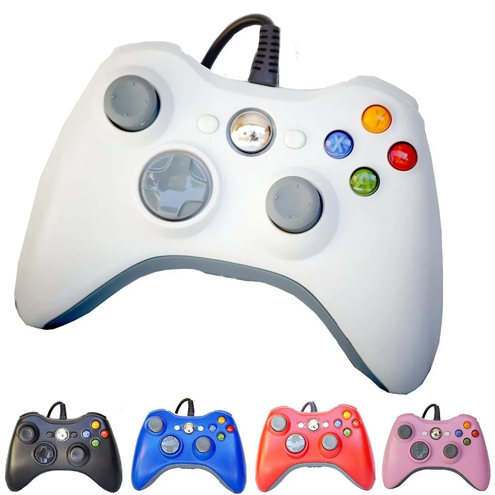 USB проводной геймпад игровой контроллер для microsoft Xbox тонкий 360 PC Gamer Android Smart ТВ