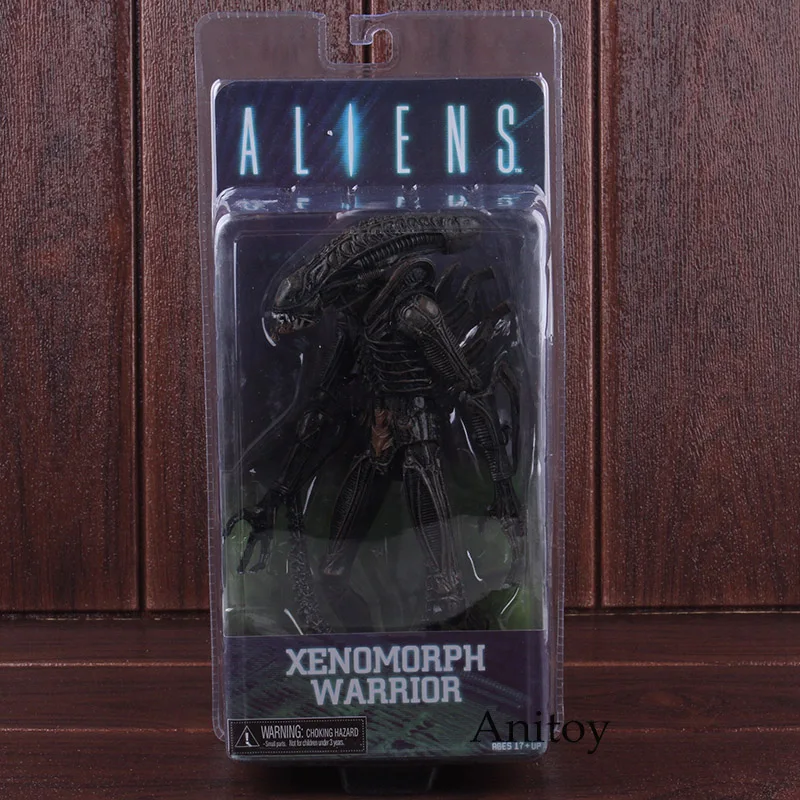 Инопланетянин NECA genodude серии Xenomorph Warrior черный желтый ПВХ Alien NECA Xenomorph фигурка Коллекционная модель игрушки
