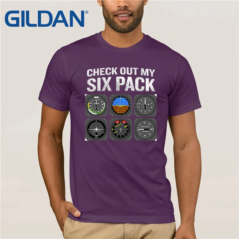 Проверить мой шесть пакет авиация футболка смешные фальшивые мускулы 2019 летние