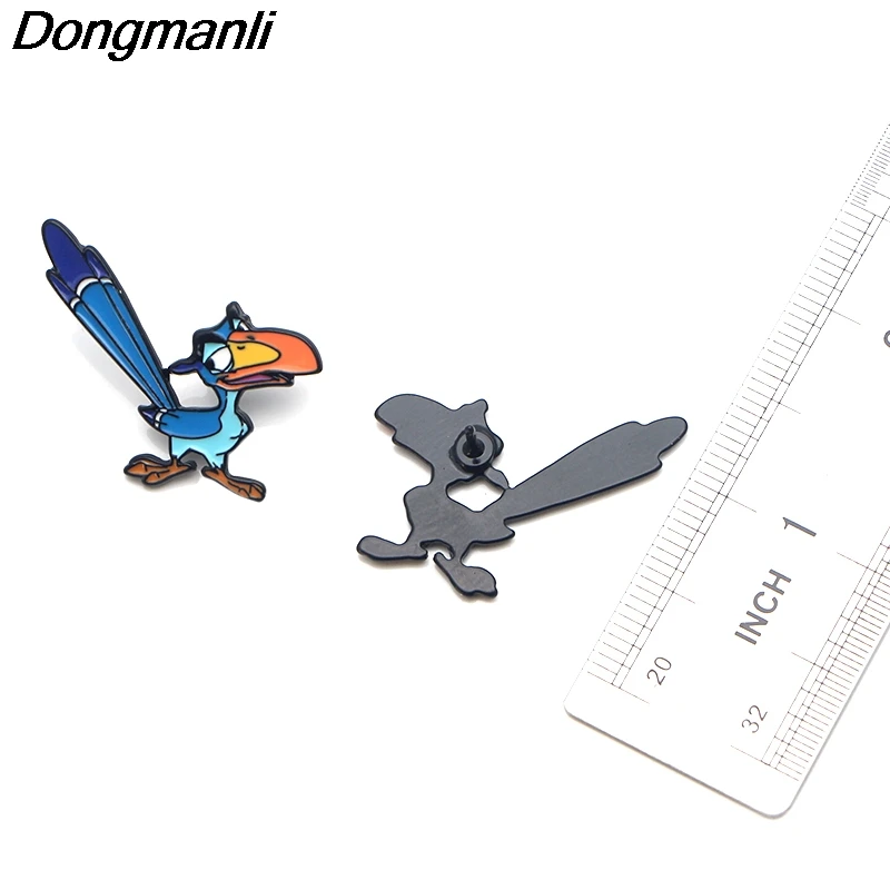 P3350 Dongmanli Король Лев эмаль булавки броши мультфильм креативная металлическая брошь булавки рюкзак с нашивками сумка воротник ювелирные изделия