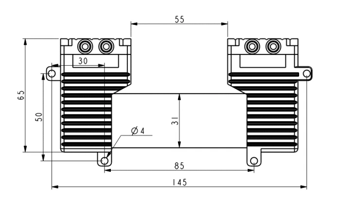 TOPSFLO TMD40A-A 12 В 24 В мини давления масла насос 17L/мин 220kpa