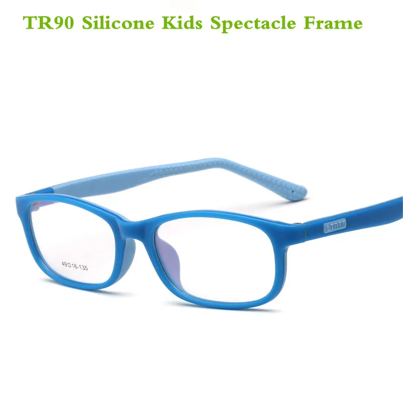 Gafas Tr90 силиконовые очки для студентов оправа детей близорукости по рецепту