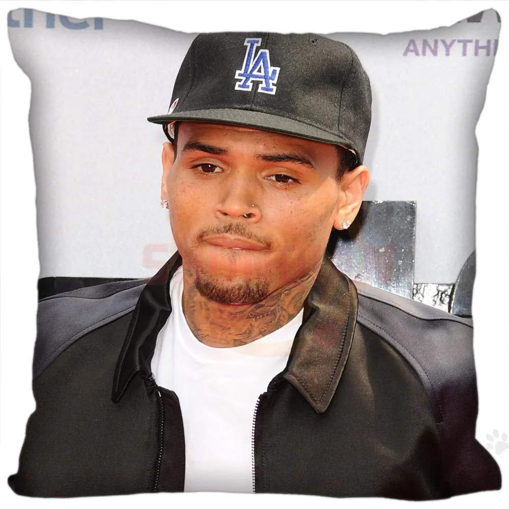 H + P #69 Новинка Лидер продаж Пользовательские наволочки Chris Brown #4 мягкие размером