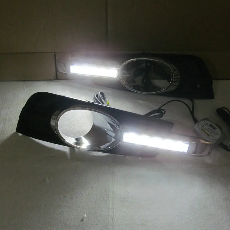 2 шт./компл. стайлинга автомобилей Дневной светильник дневного светодиодные