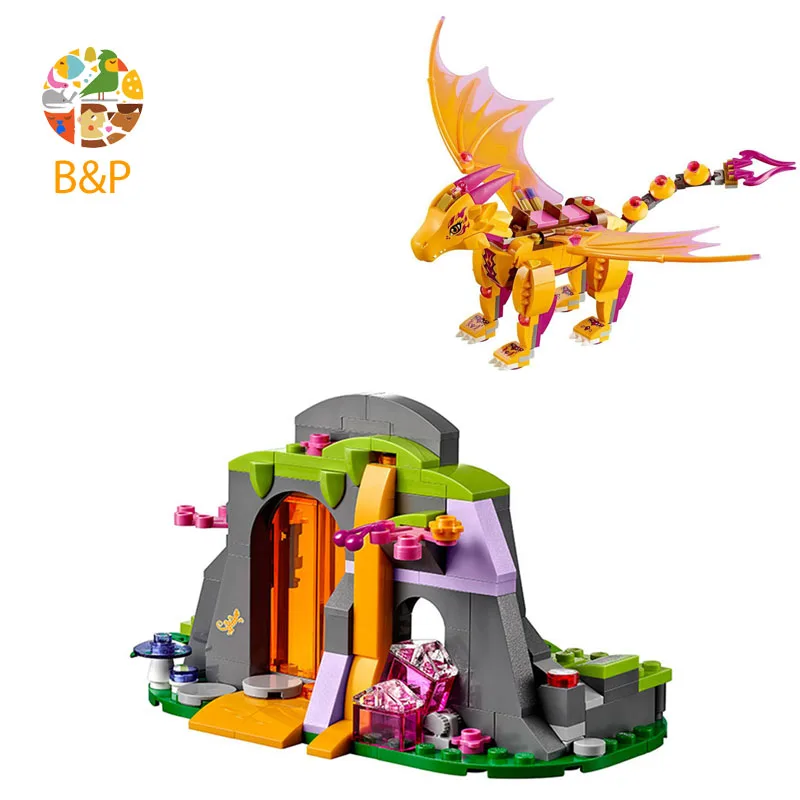 Bela Elves 10503 плавающая пещера дракона 41175 модель конструктора игрушки для детей