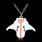 Dongsheng Модная Игра Ювелирные изделия DOTA 2 ожерелья жонгг маска металлическая подвеска ожерелье мужские крутые Подвески ожерелье колье