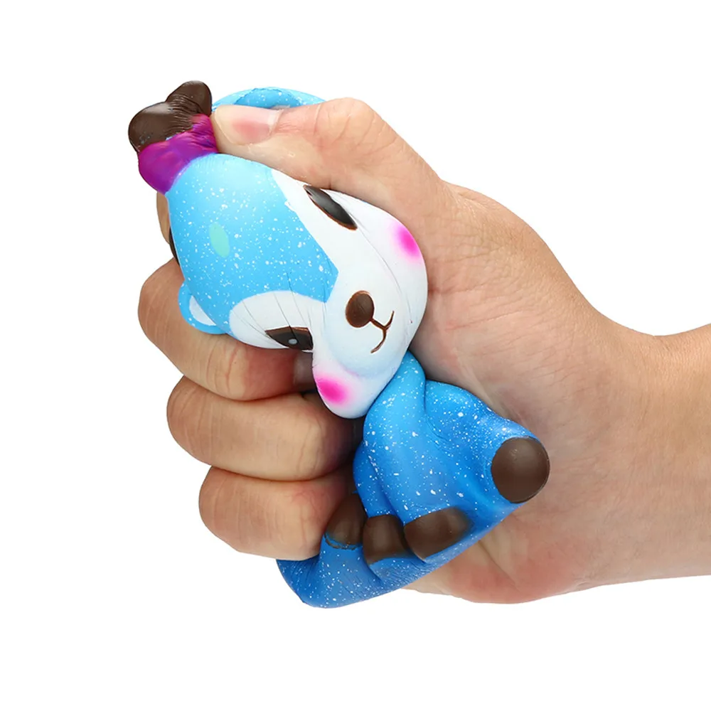 Squeeze toy красивый мягкий мультяшный каваи Галактический олень медленно