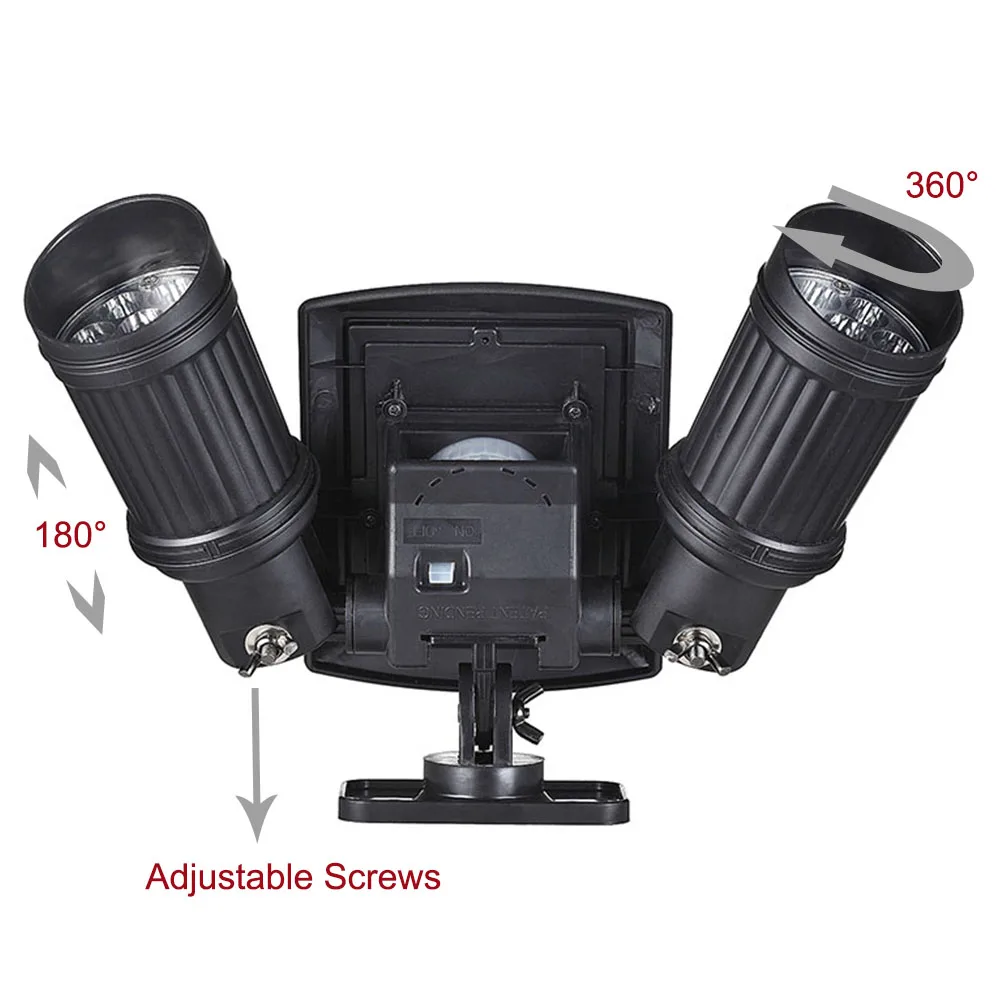 Новый PIR датчик движения светильник светодиодный на солнечных батареях лампа