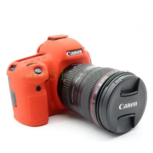 Силиконовый чехол для камеры 5D4 Canon EOS 5D Mark IV резиновая сумка черный красный желтый