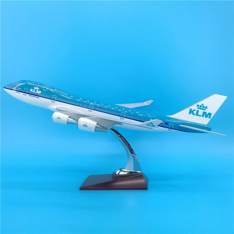 Модель самолета преной 47 см KLM b747 Нидерланды авиалинии модель воздуховода