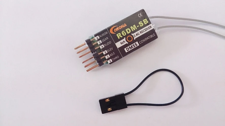 Совместимый приемник CORONA R6DM SB 2 4 ГГц DMSS предназначен для использования с
