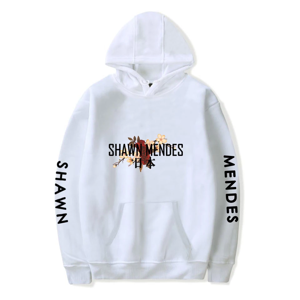 

2019 Spring Autumn Casual Women Hoodies Print Shawn Mendes Hoodie Sweatshirts Mens Long Sleeve Sweatshirt Pullover Jacket Coat