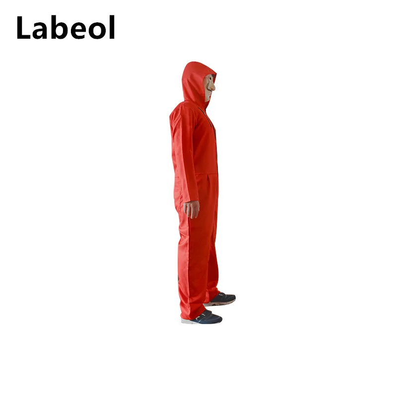 100 шт./лот костюм для косплея из фильма Дом денег паперов Каса Papel Dali одежда без