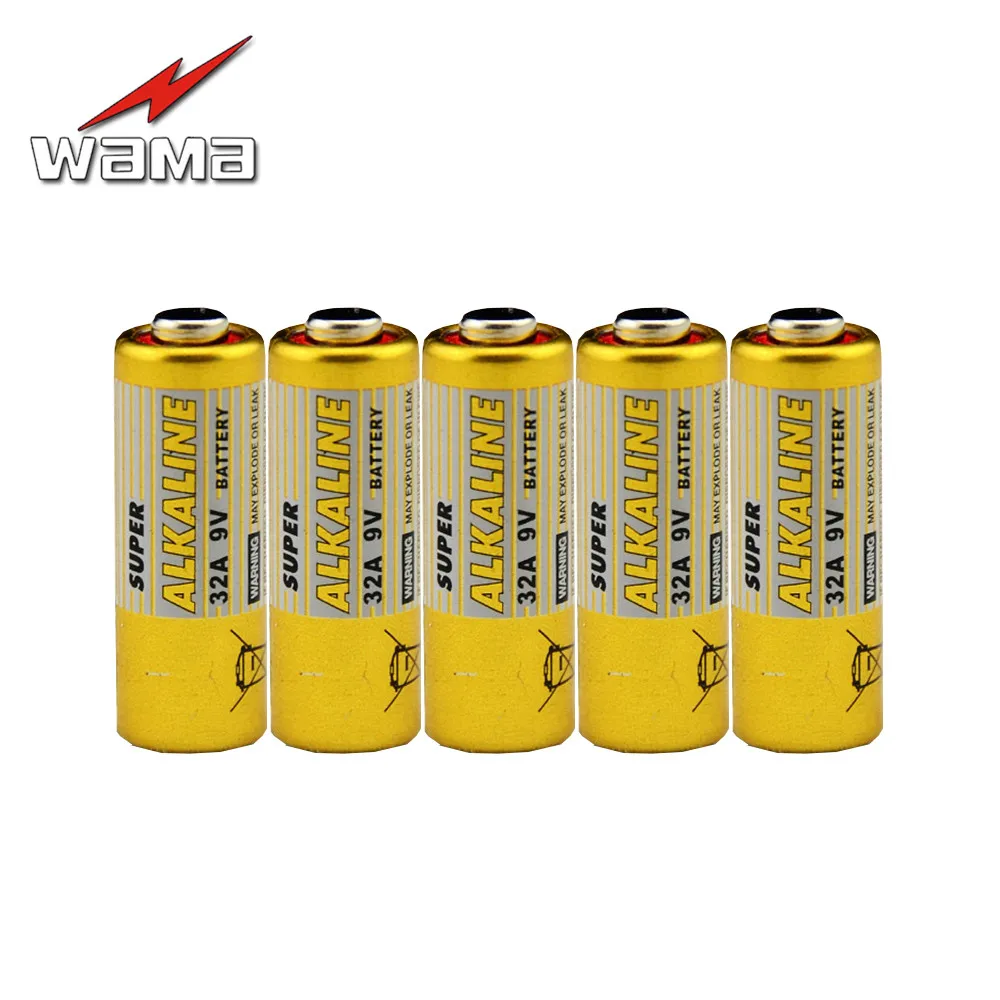 5 шт./лот Щелочная батарейка 32A LR32 29A L822 9V для безопасности сигнализация лазерная