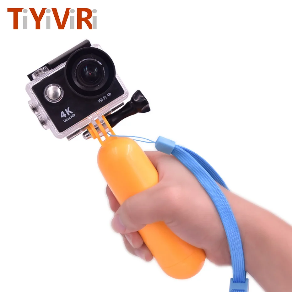 Поплавок ручной штатив с зажимом рукоятка поплавок палка монопод для Gopro Hero 6/5/3 +