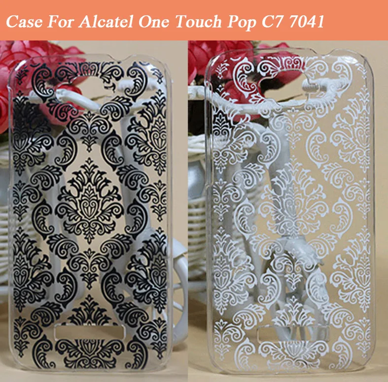 Чехол для Alcatel One Touch C7 OT 7040 7040D OT7040 7041D с рисунком Пейсли|painting lacquer|painting refrigeratorspainting