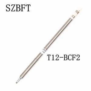 Жала для паяльника SZBFT T12-BCF2 BCF1 BCF3 BCF1Z BCF3Z BC2 для паяльной станции Hakko FX-951 FX-952 Бесплатная доставка