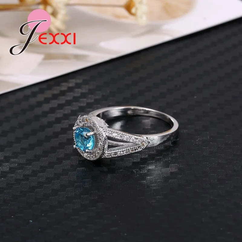 

Shining Ring for Women Wedding with CZ Zircon Silver Color Jewelry Rings for Women Wholesale Bague Bijoux