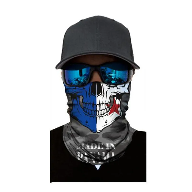 5 pcs/lot 3D Digital Printing Biker Bandanas AC164-AC174 Outdoor Sports Hat Cycling Turban Head Scarf Face Mask |