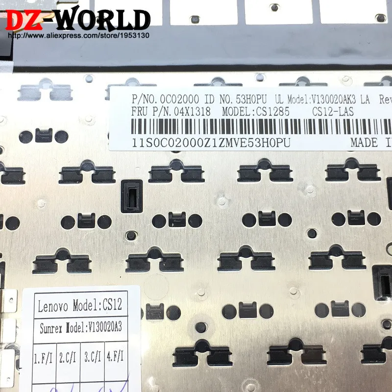Новая/оригинальная ЛАТИНСКАЯ Испанская Клавиатура Teclado для Thinkpad L430 T430 T430i T430S FRU
