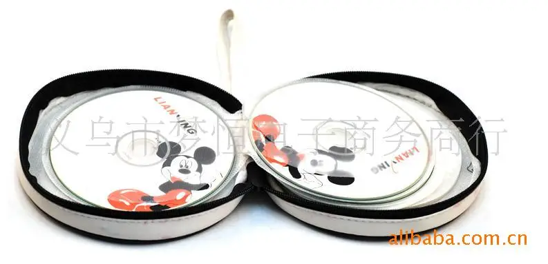 Футбольный узор портативный 24 диска Емкость чехол для DVD для CD для автомобиля медиа хранения CD сумка-20