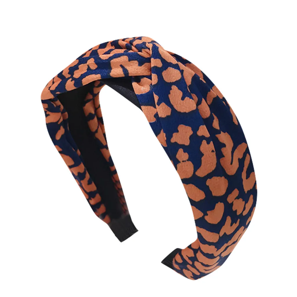 Аксессуары для волос для женщин scrunchie Женская милая повязка ободок Топ узел модная однотонная повязка лента для волос gumki do wlosow