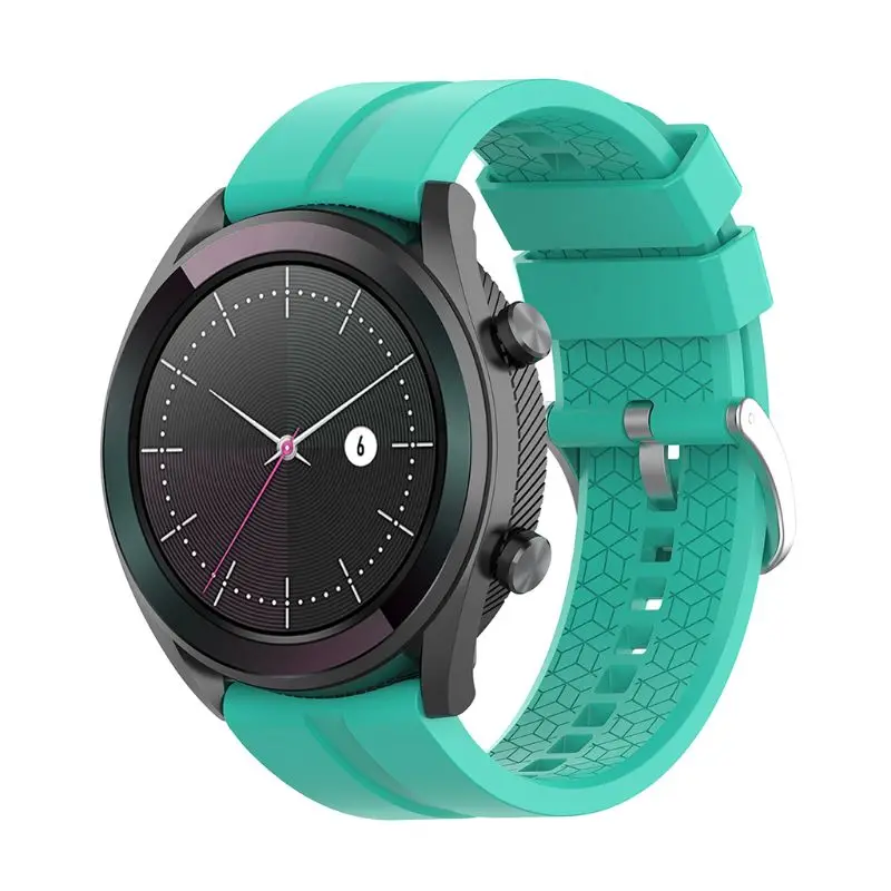 Мягкий силиконовый ремешок для часов наручный ремешок на замену для huawei Watch GT элегантный 42 мм/Активный 46 мм Смарт часы браслет аксессуары