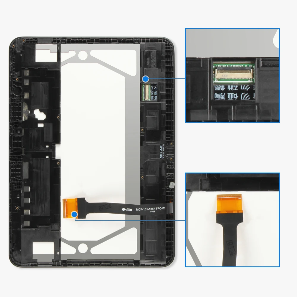 ЖК дисплей для Samsung Galaxy Tab 4 10 1 T530 T531 T535 планшетный ПК сенсорный стеклянный