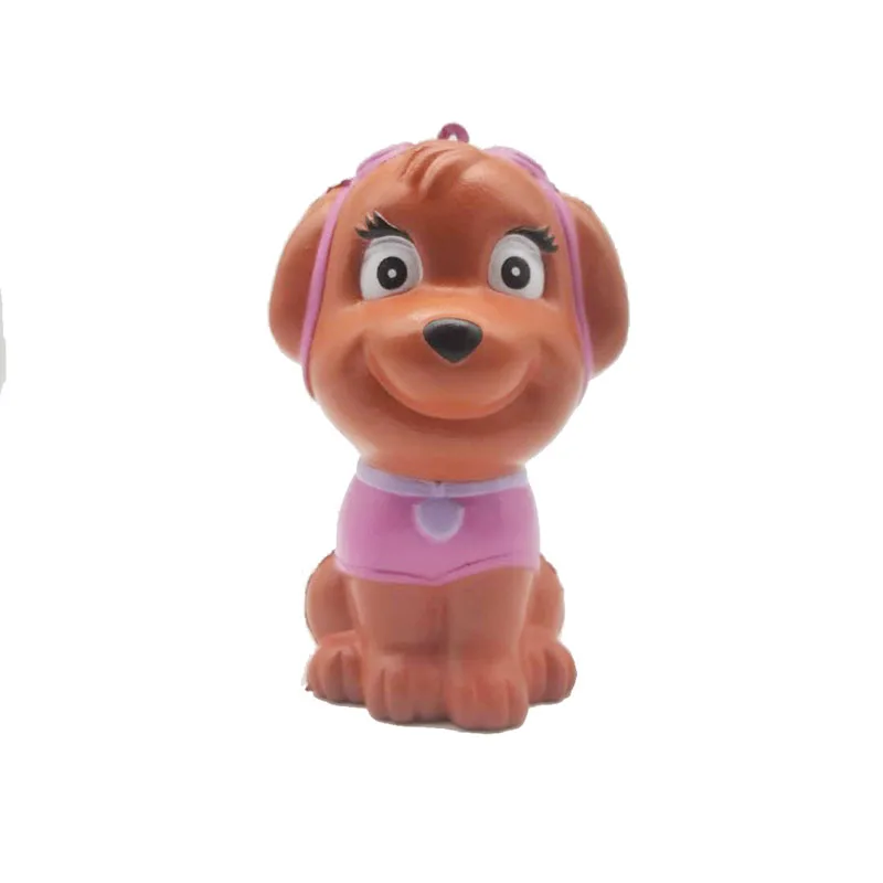 Pink dog Мягкая медленно растущая игрушка мороженое хлеб булочка торт Милая Ароматизированная подвеска малыш забавная игрушка подарок оптом антистрессовые детские игрушки - Цвет: Pink dog
