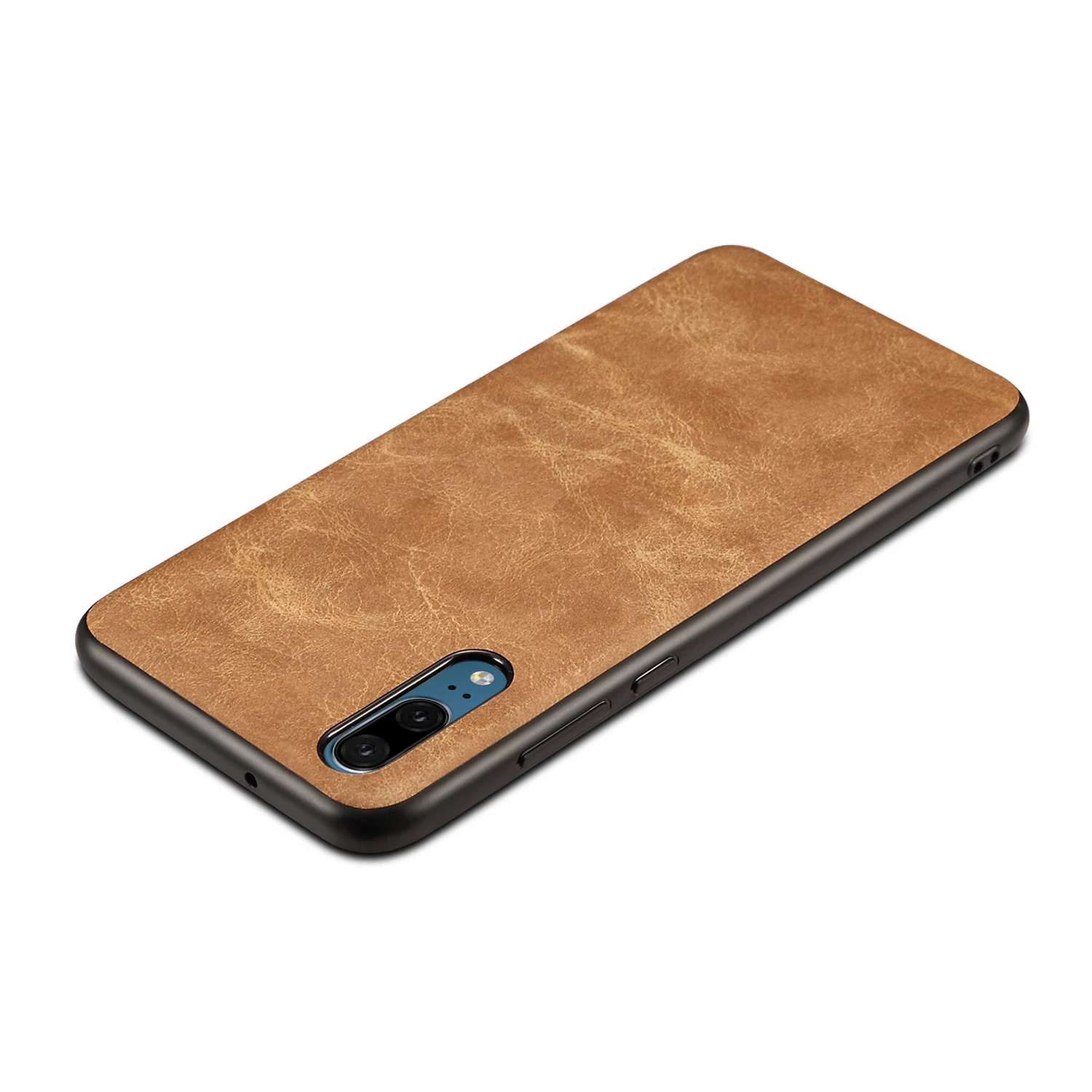 Винтажный кожаный чехол для телефона Huawei Mate 10 Pro из воловьей кожи задняя крышка P20