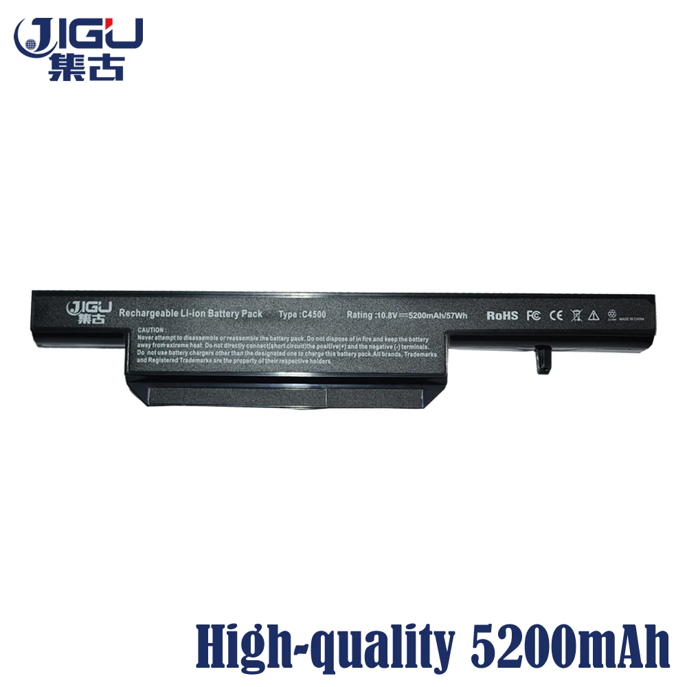 Аккумулятор JIGU для ноутбука CLEVO C5505C Series W150ER W150HN W150HR W170ER W240EU W24BHU W240CU W240HU W251EUQ |