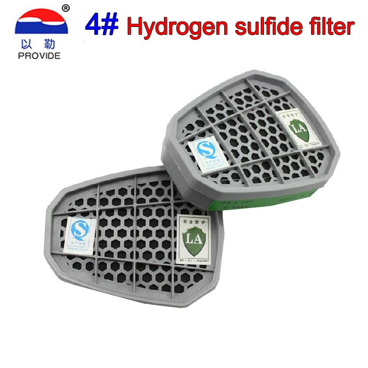 

PROVIDE 9400A 4# respirator gas mask high quality Silica gel protective mask against Acid gas Hydrogen sulfide filter mask