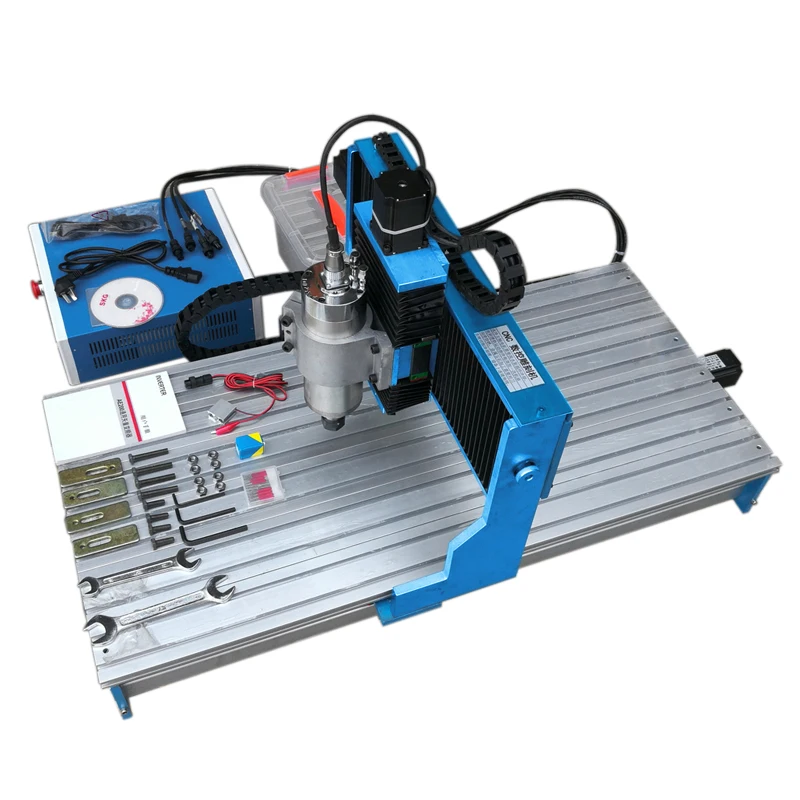 1500W Spindle CNC 9040 4Axis USB Port Metal Cutting Engraving Machine March3 Wood Router Linear Guideway | Инструменты